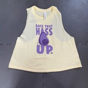 Wodbottom crop tank, M